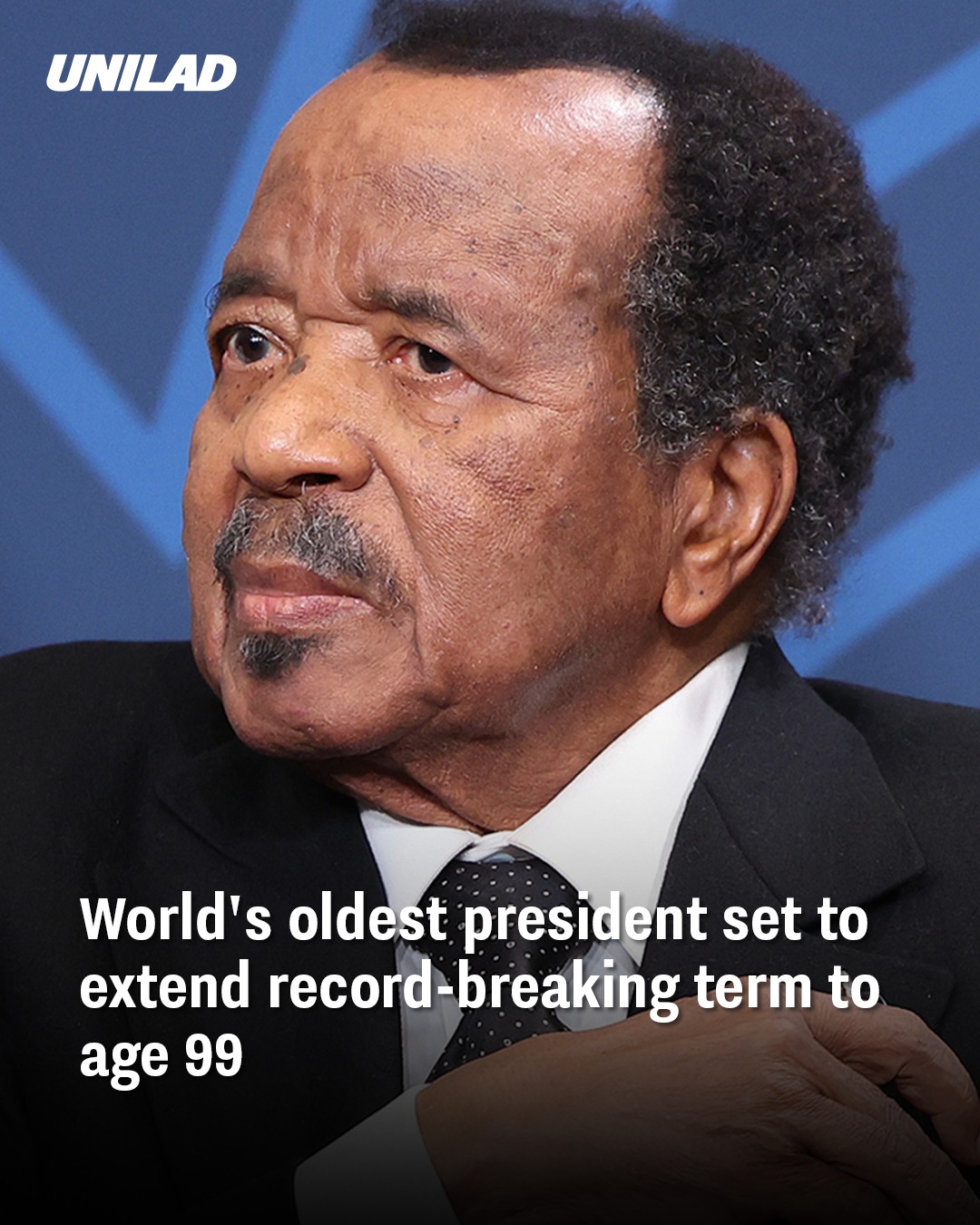 World’s Oldest President Paul Biya May Rule Cameroon Until Age 99 – Extends Historic 43-Year Term