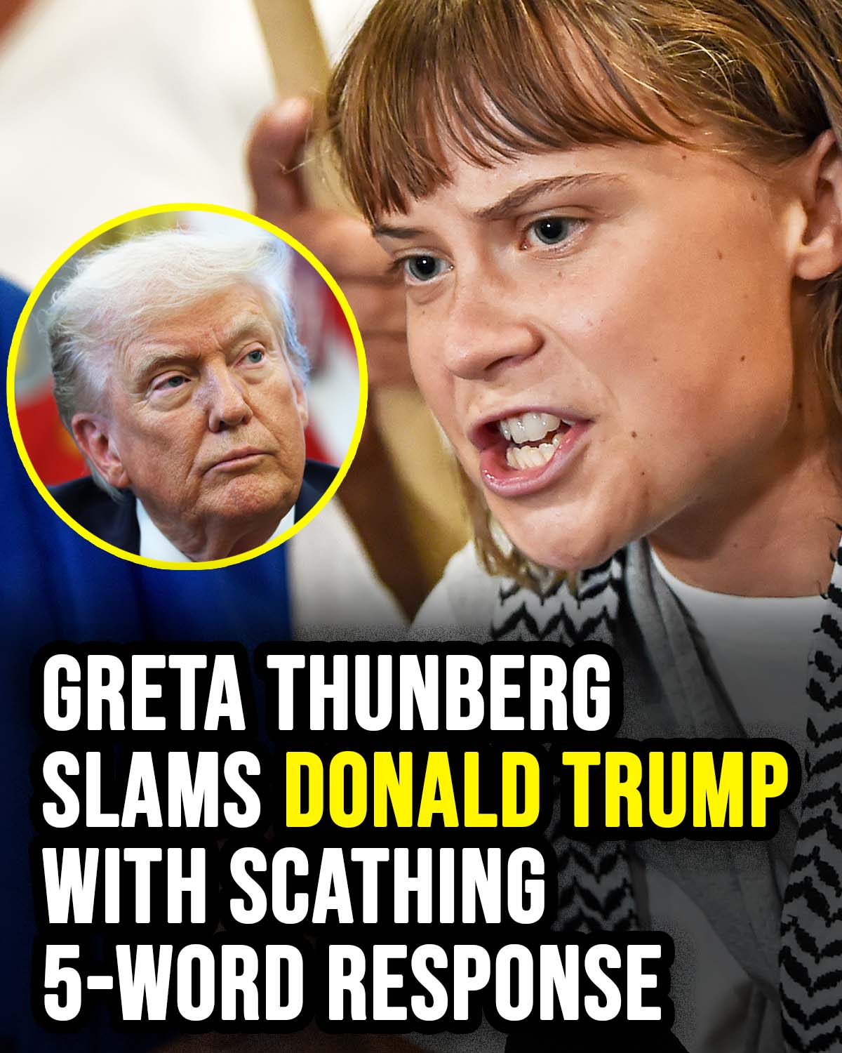 Greta Thunberg Fires Back at Trump After “Anger Management” Taunts