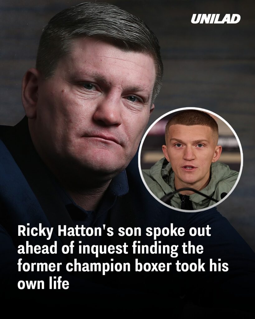 Ricky Hatton’s Son Speaks Out After Boxing Legend’s Tragic Death Ruled as Suicide Ricky Hatton’s Son Speaks Out After Boxing Legend’s Tragic Death Ruled as Suicide