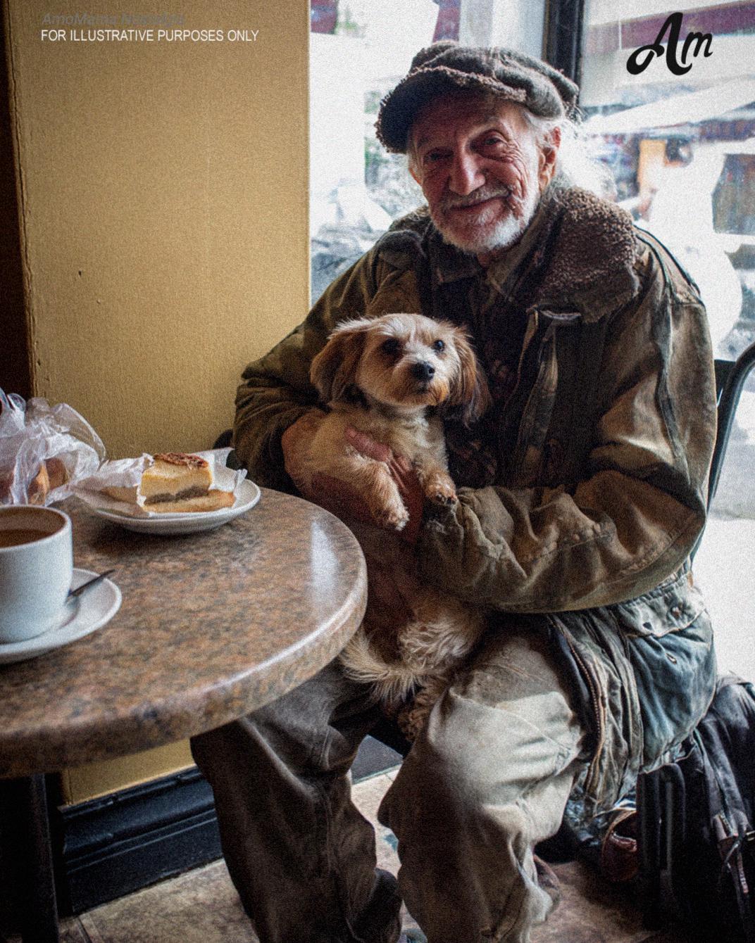 I Bought a Birthday Cake for a Homeless Man — The Next Day, I Learned Who He Really Was and Was Shocked