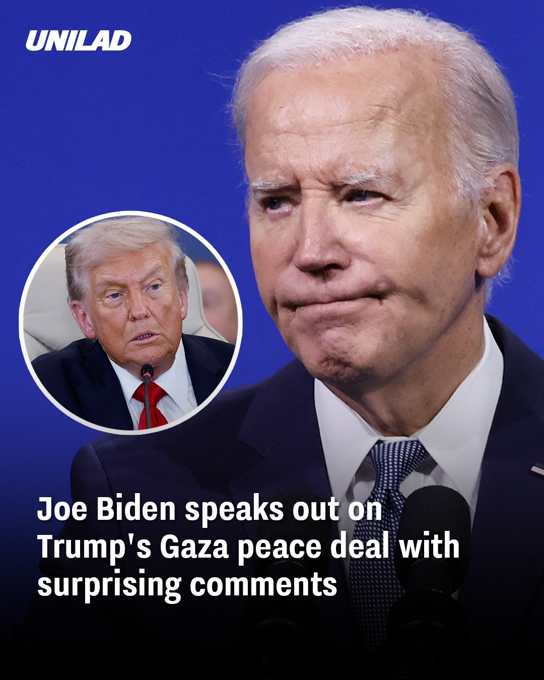Joe Biden Surprises Everyone by Praising Donald Trump’s Gaza Peace Deal