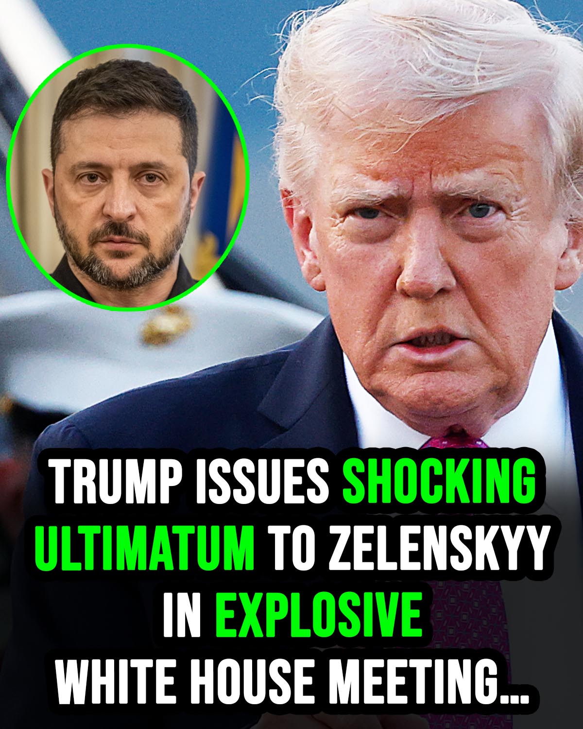 Donald Trump Lost His Temper and Threw Maps During Heated Meeting with Zelenskyy — Reports Reveal Shocking Details