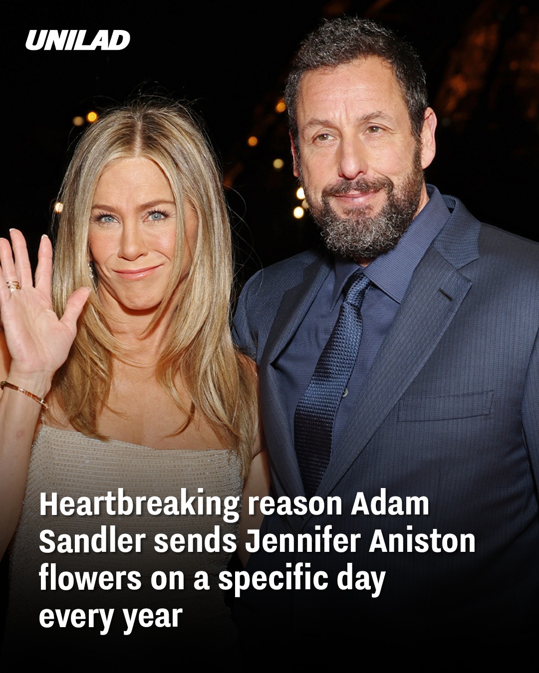 Heartbreaking Reason Adam Sandler Sends Jennifer Aniston Flowers Every Mother’s Day