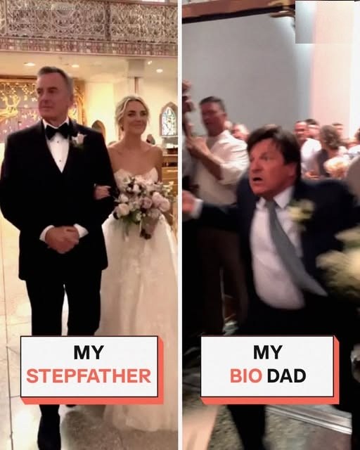 My Real Dad Crashed My Wedding While My Stepfather Walked Me Down the Aisle — What Happened Next Left Everyone in Shock