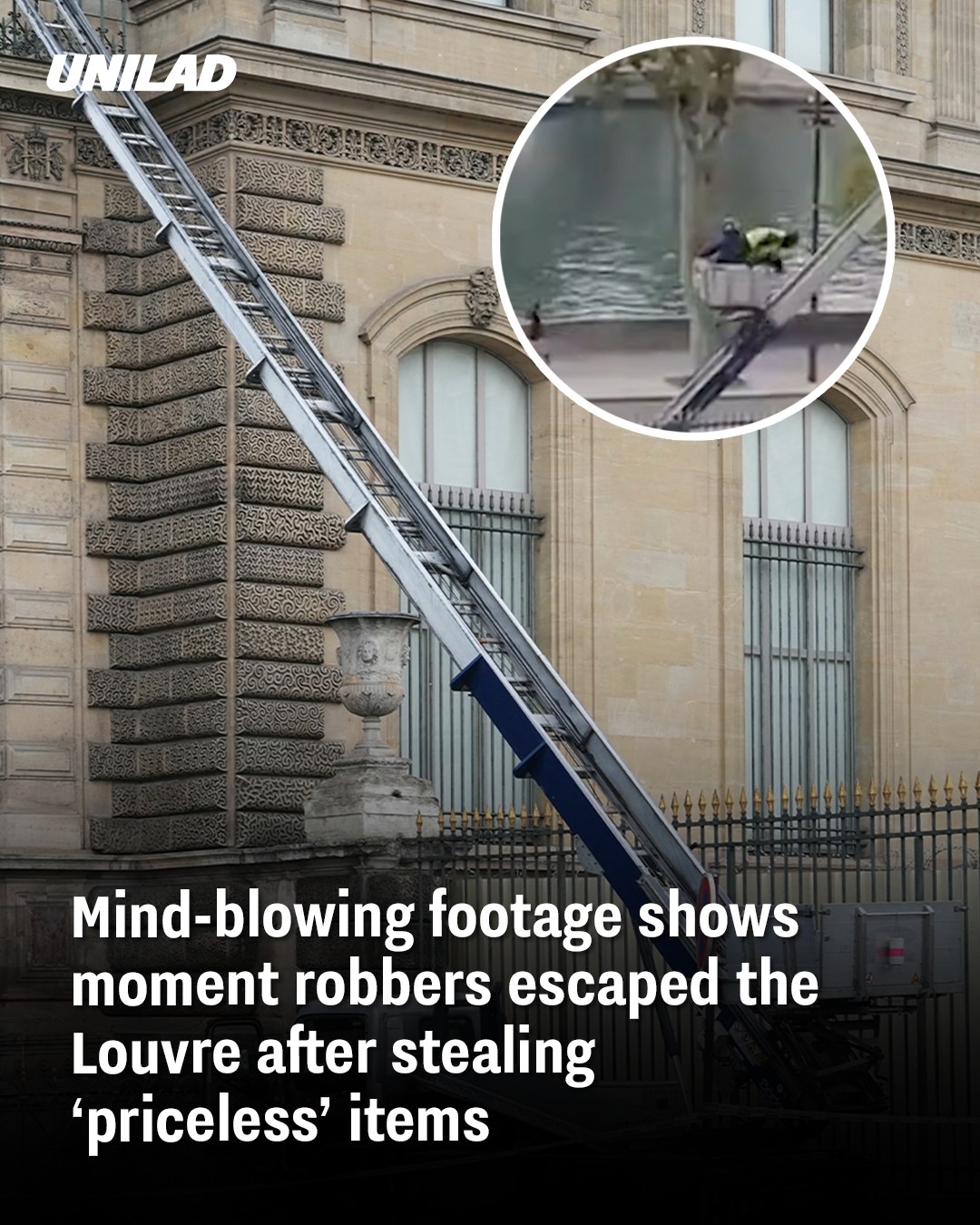Mind-Blowing Footage Shows Robbers Escaping the Louvre After Stealing 0 Million Worth of Priceless Jewels