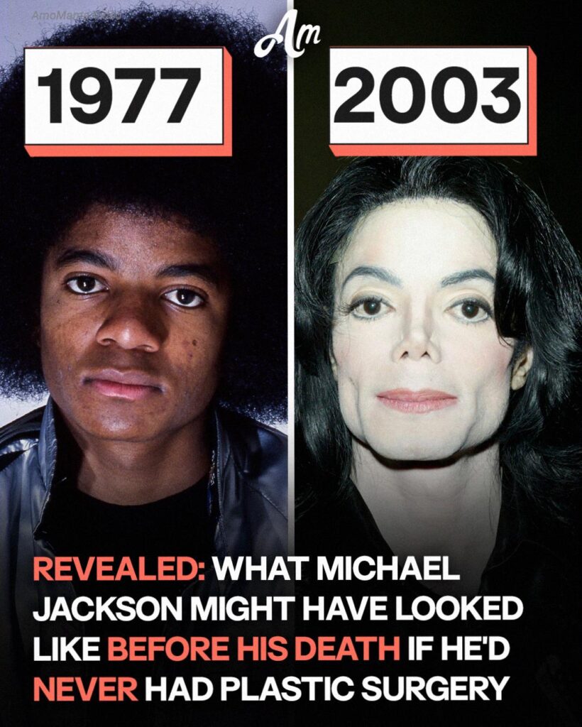 What Michael Jackson Might Have Looked Like Without Plastic Surgery — A Glimpse of the King of Pop’s Natural Face What Michael Jackson Might Have Looked Like Without Plastic Surgery — A Glimpse of the King of Pop’s Natural Face