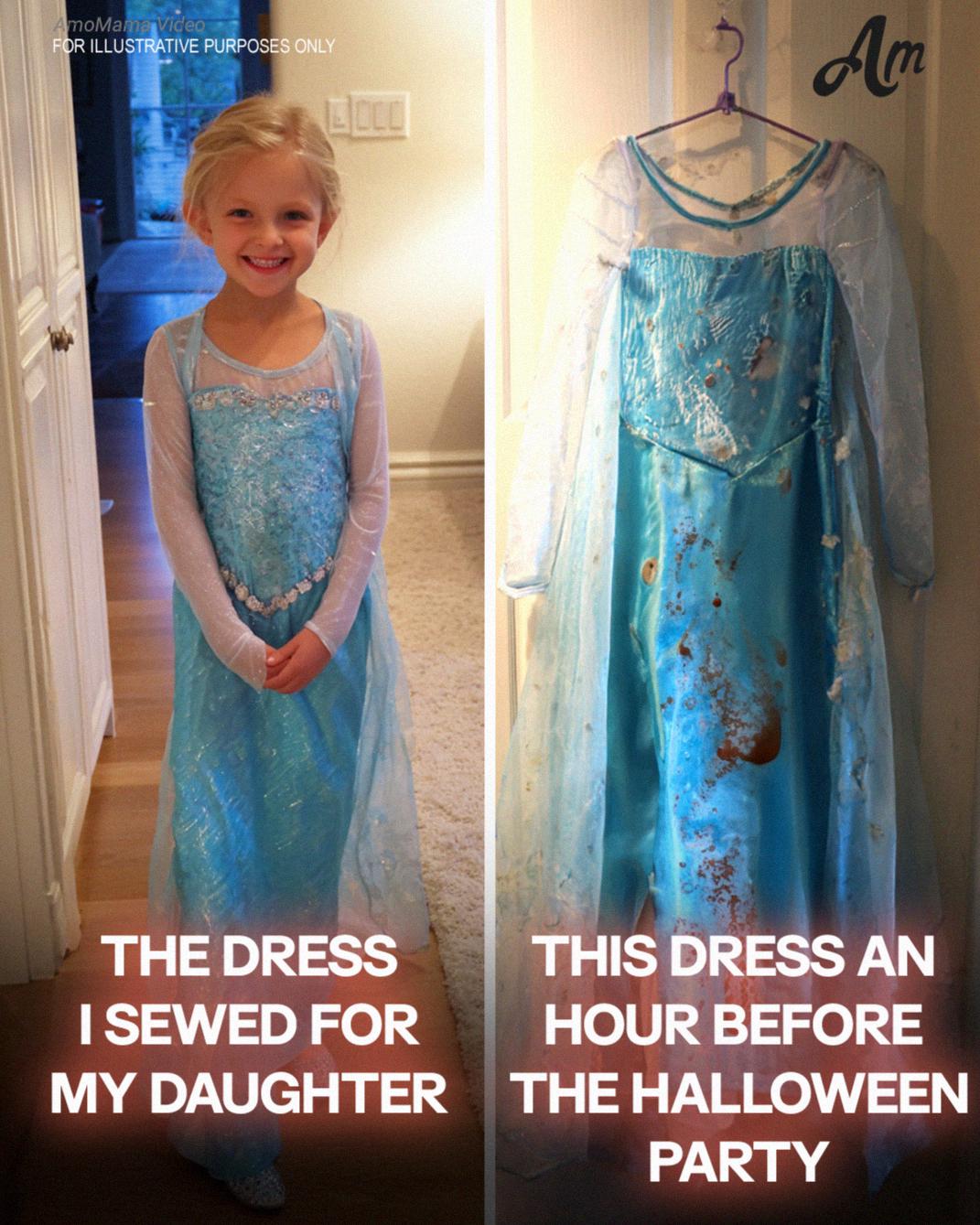 I Made a Halloween Dress for My Daughter — But It Was Ruined Just Hours Before the Party & I Knew Who Was Behind It