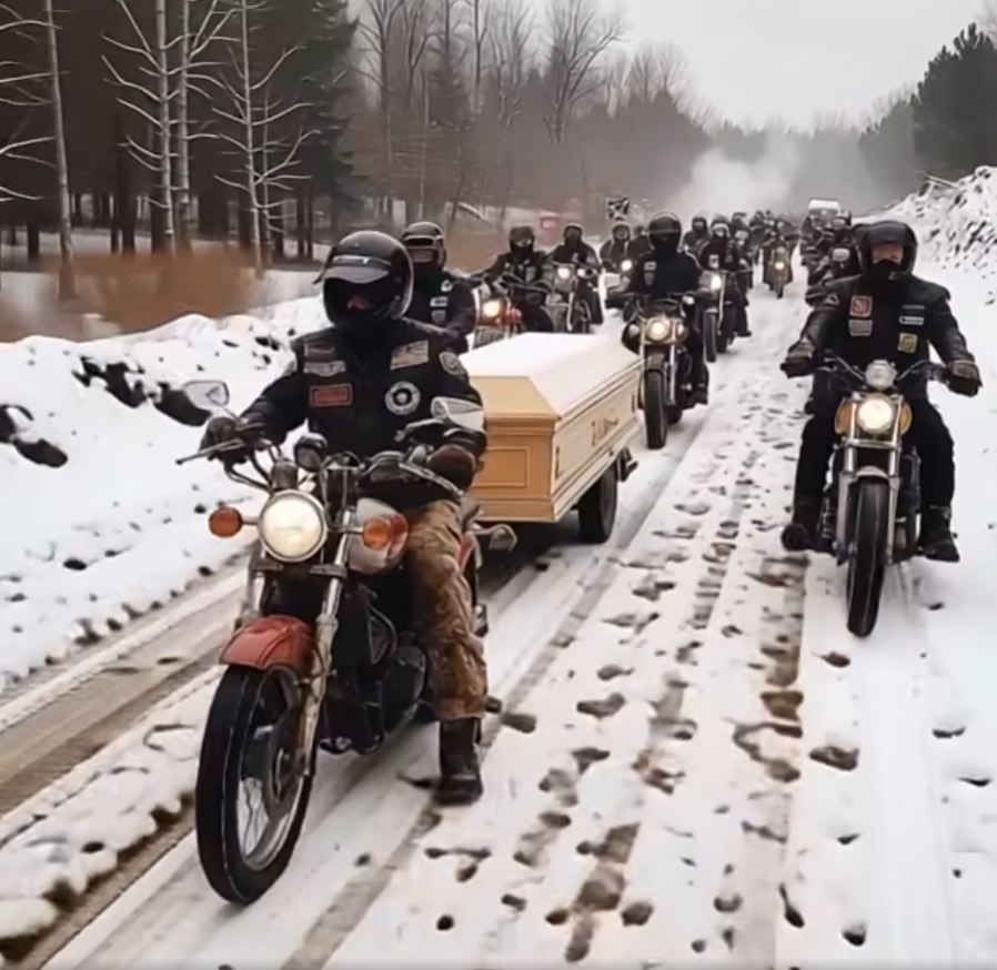 Bikers Brave Blizzard to Bring Fallen Marine Home — A Journey of Honor