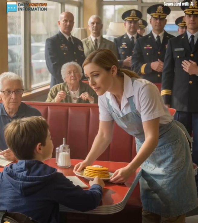 The Boy in the Diner: A Quiet Act of Kindness That Touched an Entire Town