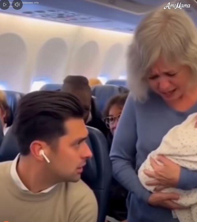 Man Forced Grandma and Crying Baby Out of Plane Seat — But Karma Sat Beside Him Instead