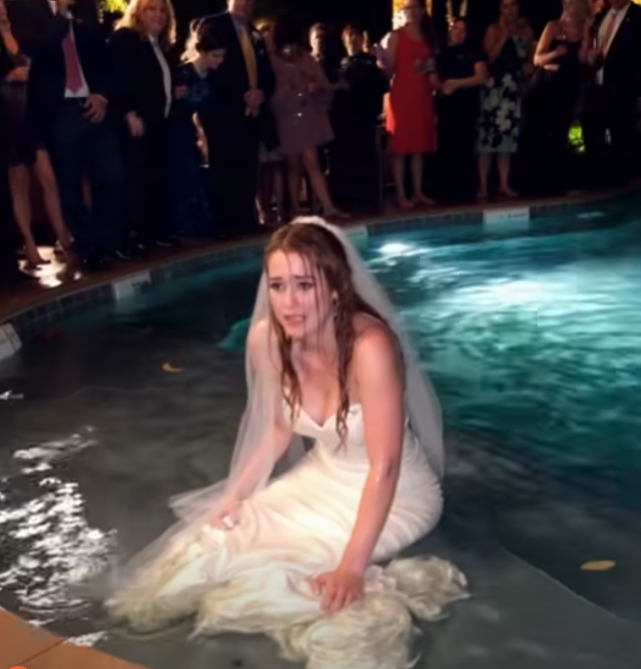 My Mother-in-Law Threw Me Into the Pool on My Wedding Day — She Destroyed My Hearing Aids but Didn’t Expect What Came Next