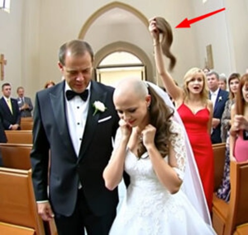 My Mother-in-Law Ripped Off My Wig on My Wedding Day — But What Happened Next Left Everyone in Tears