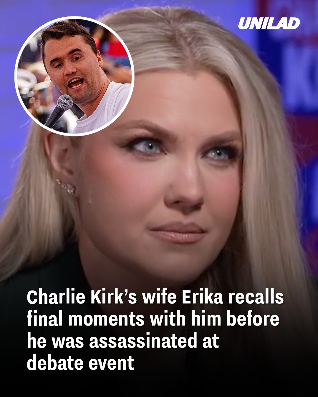 Erika Kirk Recalls Final Moments with Charlie Before His Assassination at Debate Event