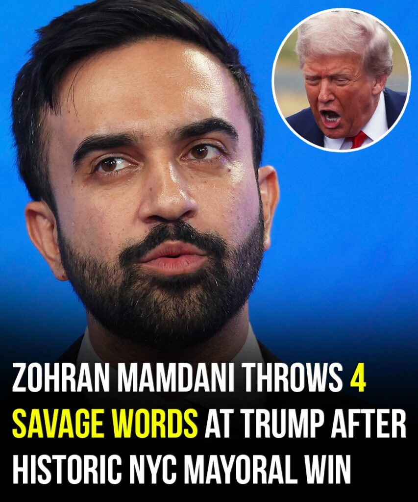 Incoming NYC Mayor Zohran Mamdani Takes Aim at Trump in Bold Words Incoming NYC Mayor Zohran Mamdani Takes Aim at Trump in Bold Words