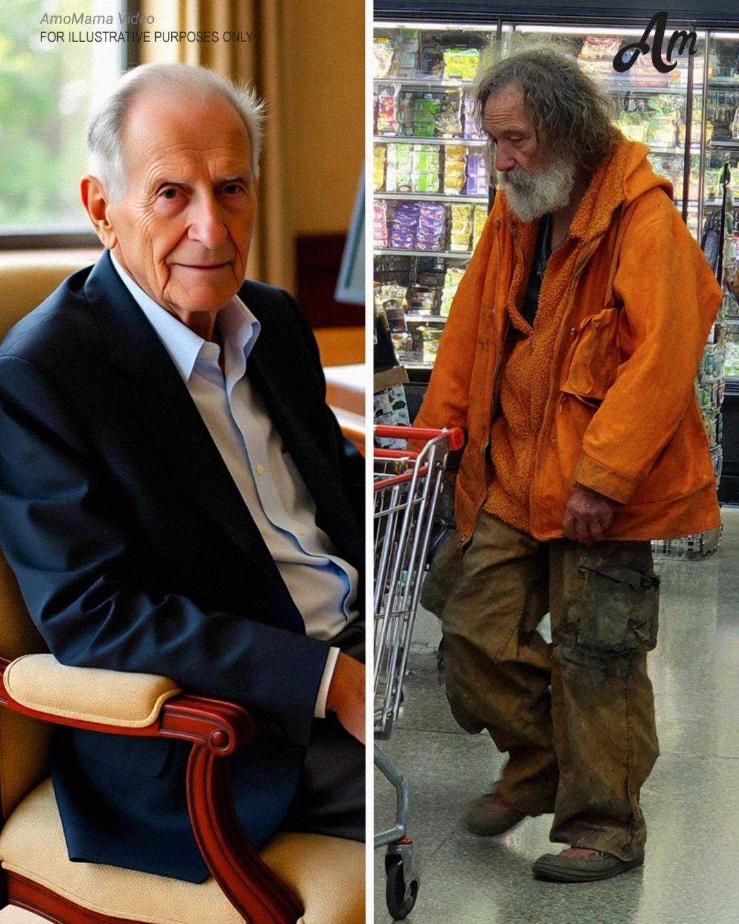 I Disguised Myself as Homeless and Walked Into a Huge Supermarket to Choose My Heir
