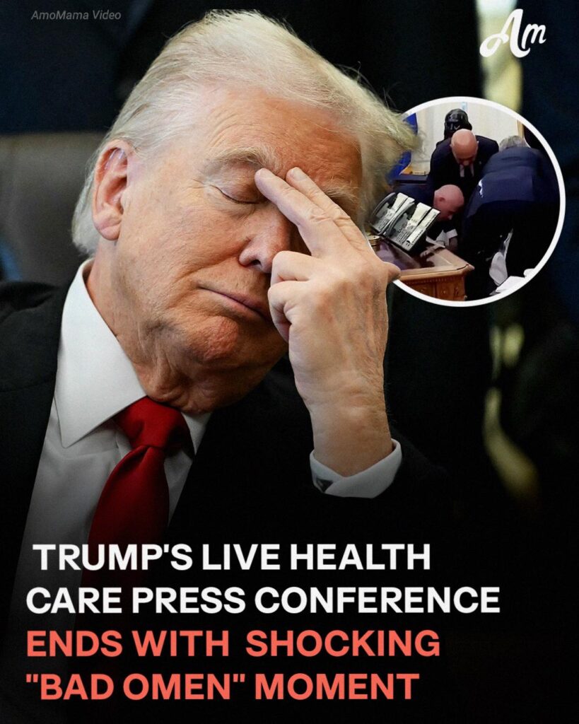 People Are Buzzing Over a Shocking Moment at Donald Trump’s Press Conference