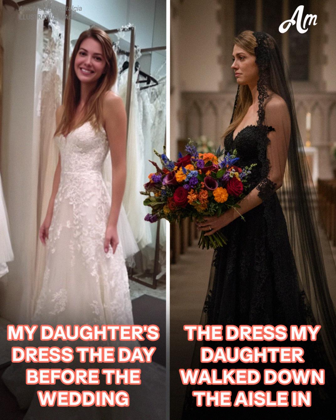 My Daughter Wore a Black Wedding Dress – The Truth Behind It Left Me Speechless