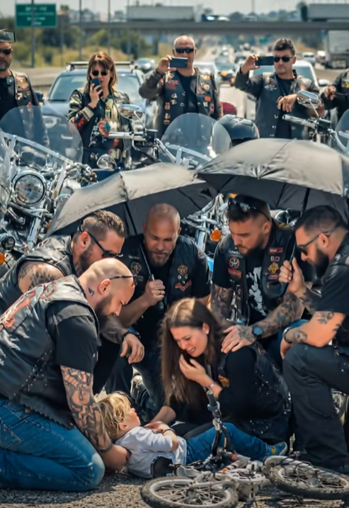 🏍️ 22 Bikers Stopped to Save My Dying Son While Everyone Else Just Took Videos