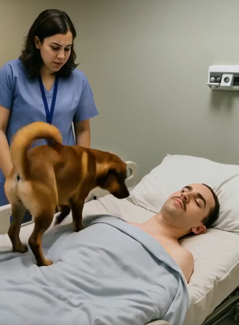 Dog Says Final Goodbye to Dying Police Officer — Then Does Something That Leaves Everyone in Tears