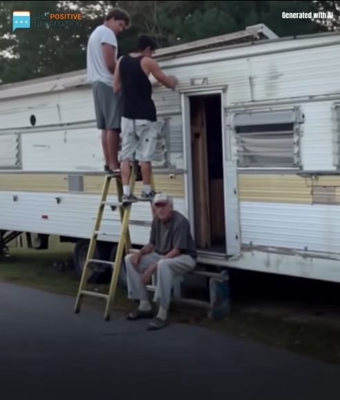 Two Teens Help an Elderly Man Living in a Trailer — Days Later, a Lawyer Contacts Them With Life-Changing News