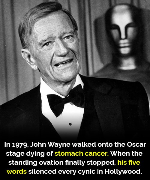 The Emotional Final Oscars Appearance of John Wayne in 1979: A Farewell Hollywood Never Forgot