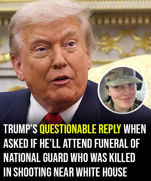 Trump’s Funeral Comment for Sarah Beckstrom Sparks Debate After Tragic D.C. Shooting