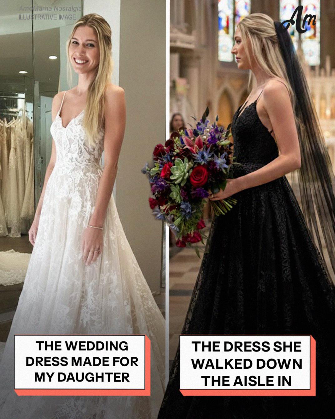My Daughter Wore a Black Dress to Her Wedding – The Reason Left Me Speechless