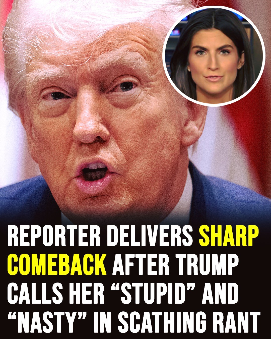 CNN Reporter Fires Back After Trump Calls Her “Stupid” — Rising Tension Between Trump and the Press Explained