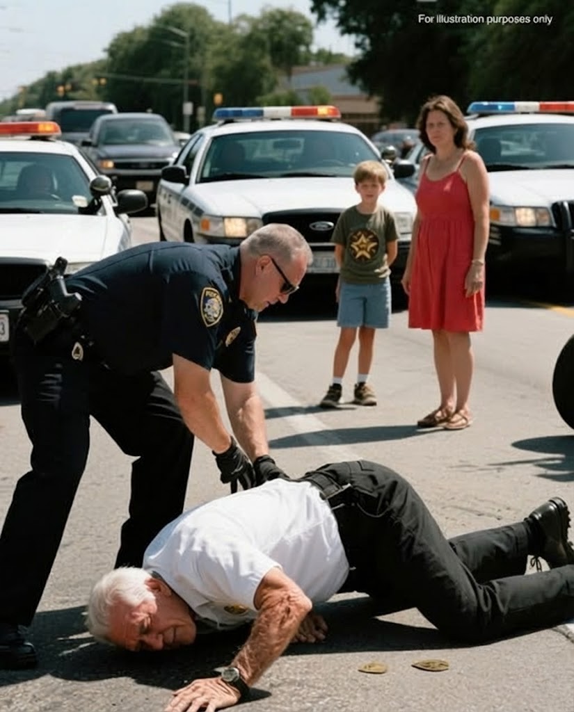 They Forced My 72-Year-Old Veteran Husband to the Ground — The Heat Burned His Skin, but What the Officer Whispered Broke His Spirit