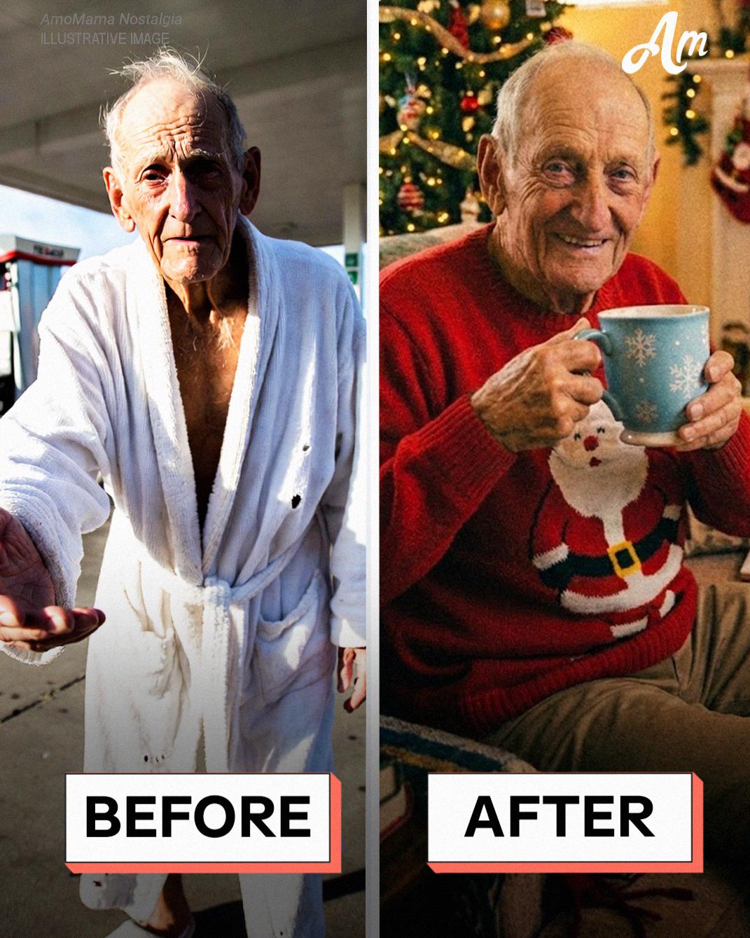 I Took in an Old Man I Found in a Bathrobe at a Gas Station – His Kids Were Shocked by His Last Will