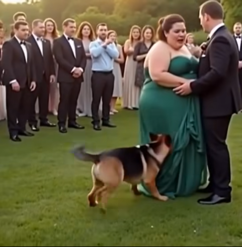 Dog Alerts Guests at Wedding — What He Discovered Shocked Everyone